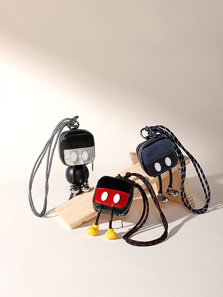 Mickey Mouse Classic Leather Nano Bag