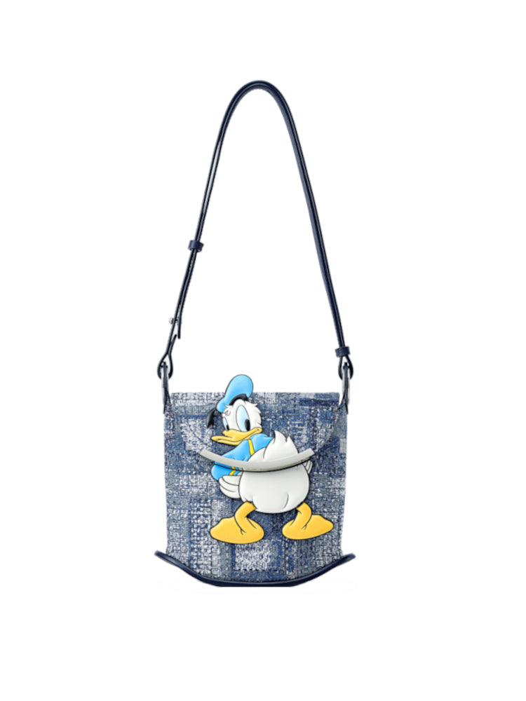 Donald Duck Jacquard Square Crossbody & Shoulder Bag
