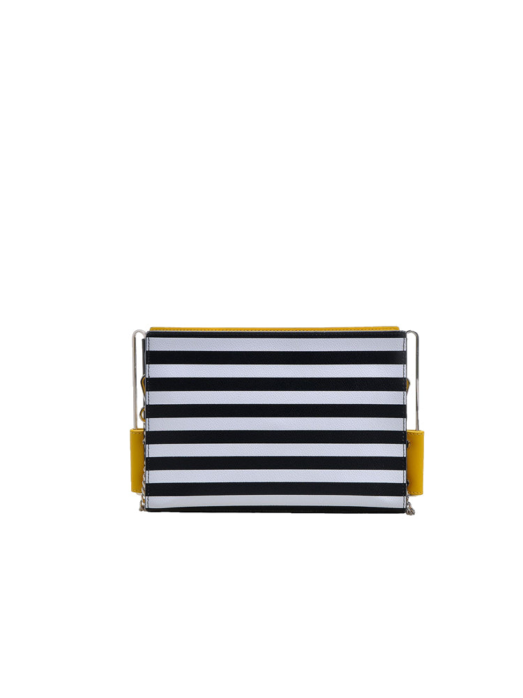 Minions PVC with Leather Crossbody & Shoulder Handbag