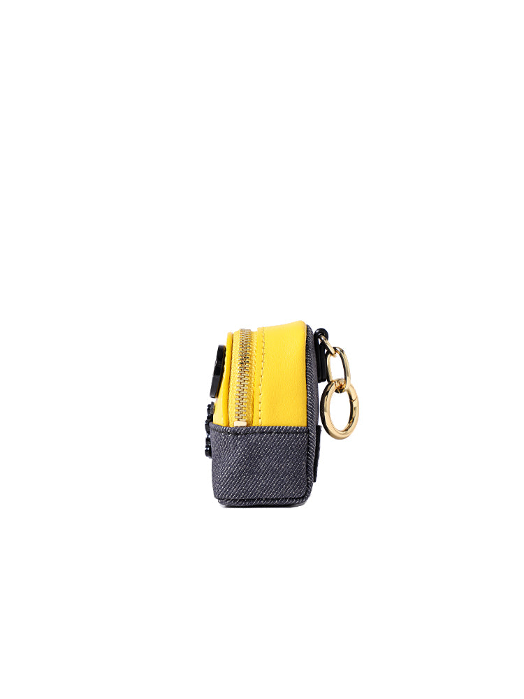 Minions Leather Nano Crossbody & Shoulder Handbag