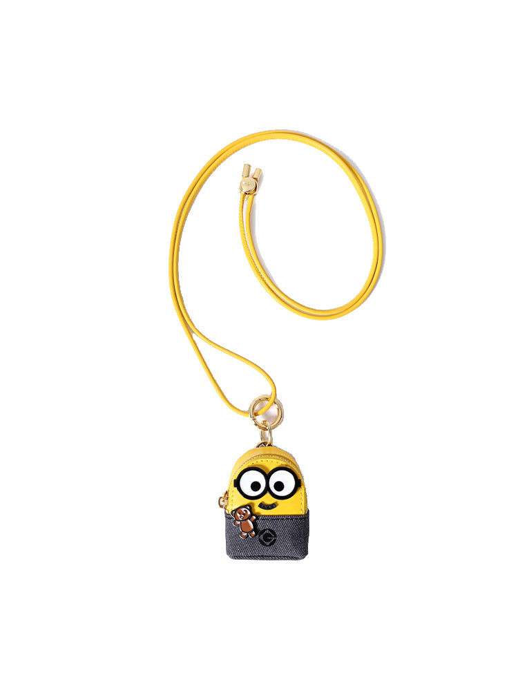 Minions Leather Nano Crossbody & Shoulder Handbag