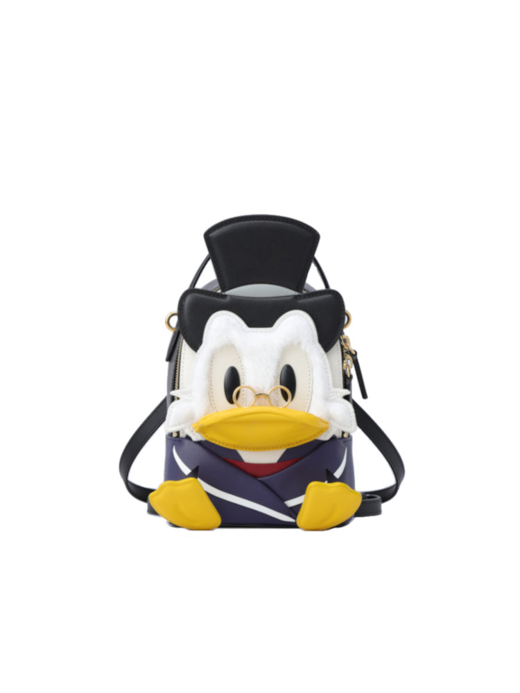 Donald Duck Scrooge Leather Backpack