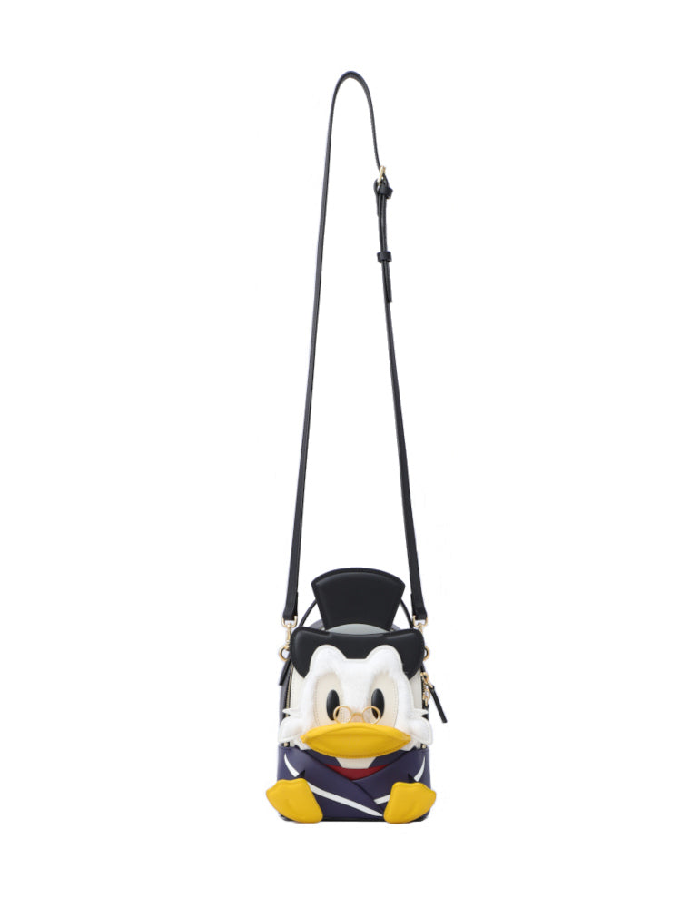 Donald Duck Scrooge Leather Backpack