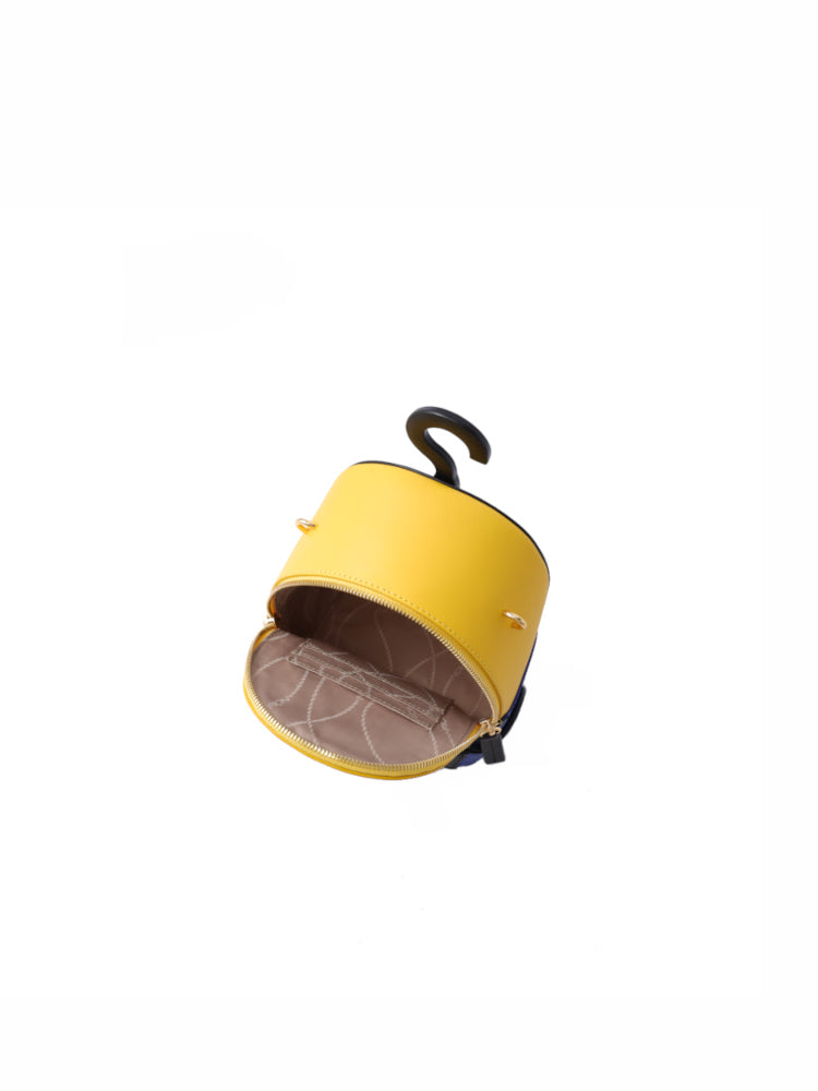 Minions My Boss Hate Me Leather Backpack