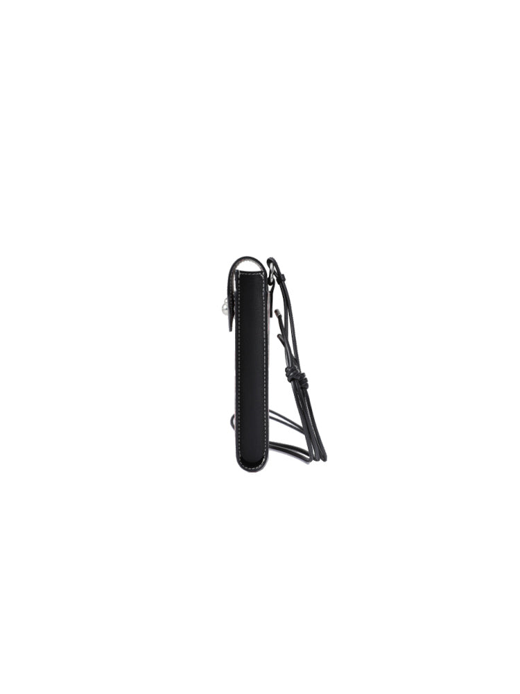 Mickey Mouse PVC with Leather Mobile Phone Bag