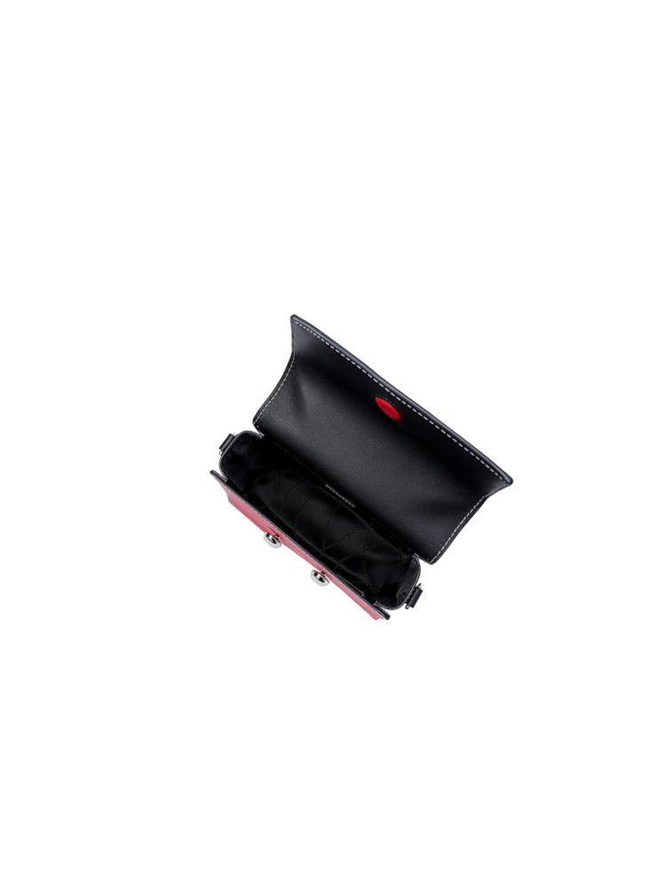 Mickey Mouse Red Trousers Leather Crossbody and Shoulder Bag