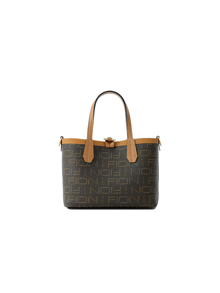 Mickey Mouse Monogram PVC with Leather Mini Tote Bag