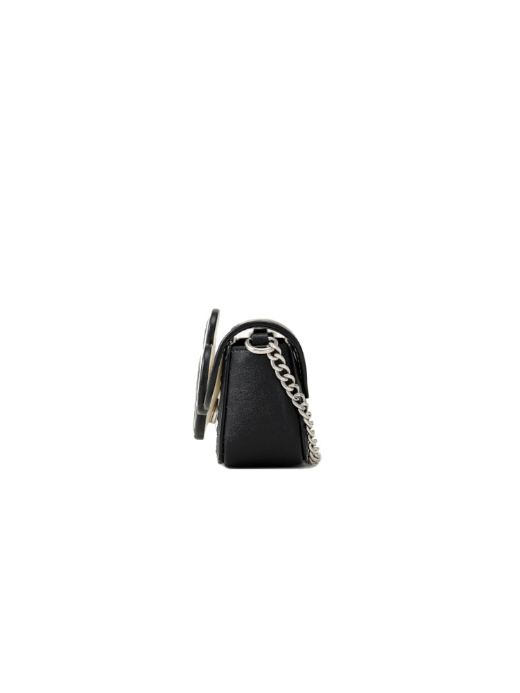 Mickey Mouse Chain Leather Crossbody and Shoulder Bag