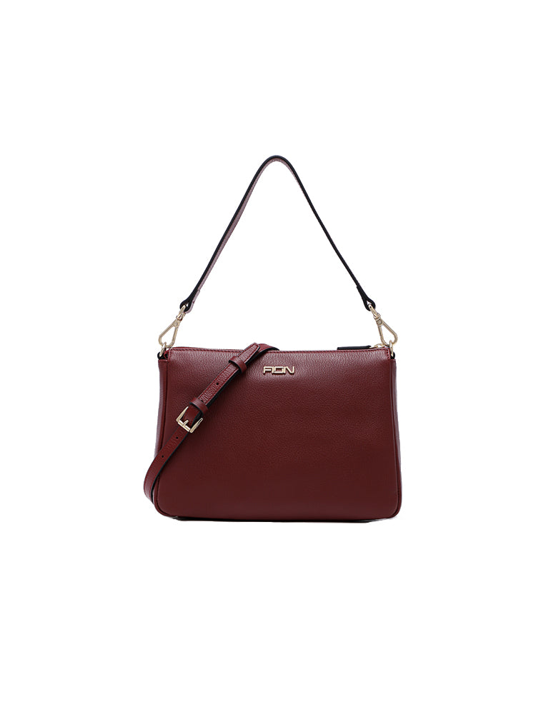 Rocky Leather Shoulder Bag