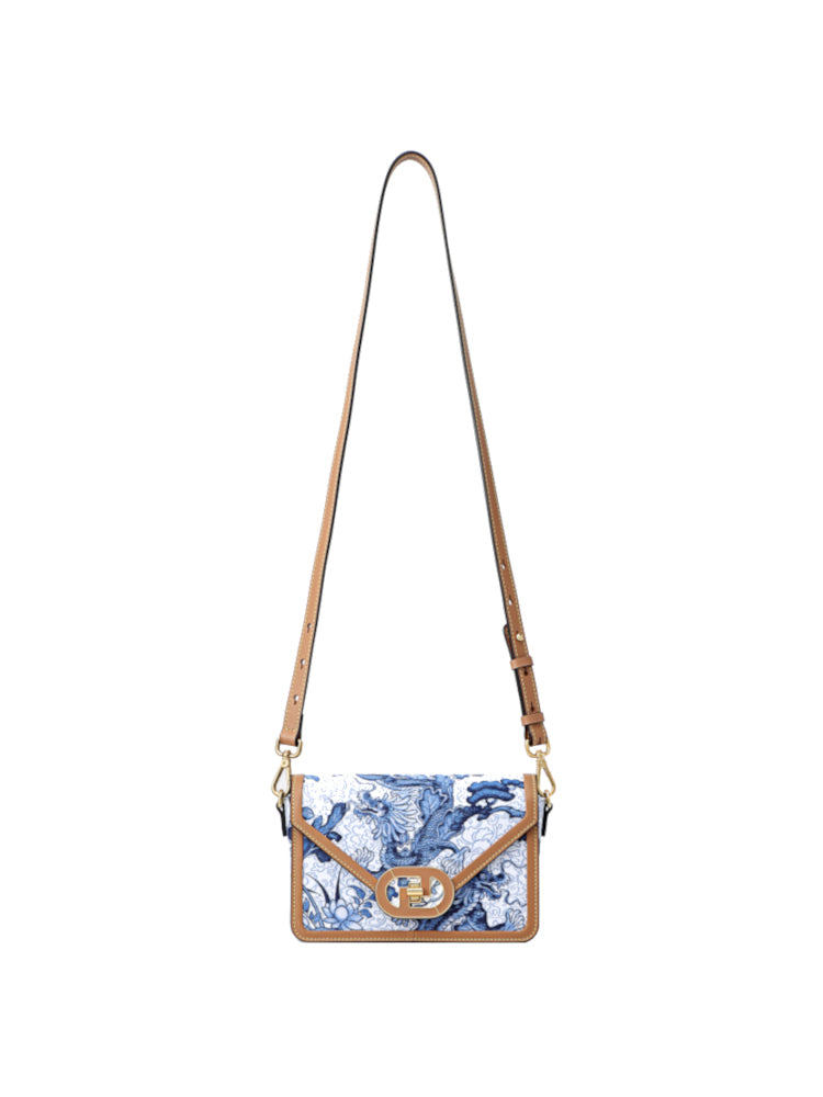 Dragon Jacquard Crossbody & Shoulder Bag