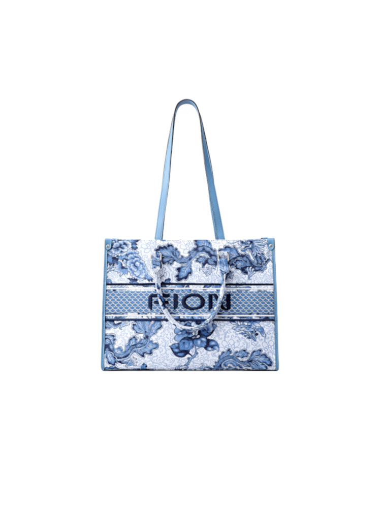 Dragon Large Jacquard Tote Bag