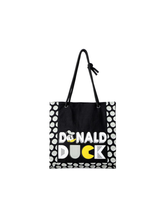 Donald Duck Canvas Shopping Bag (Black)