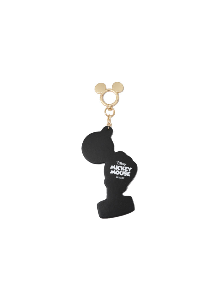 Mickey Mouse Bulb Leather Keychain