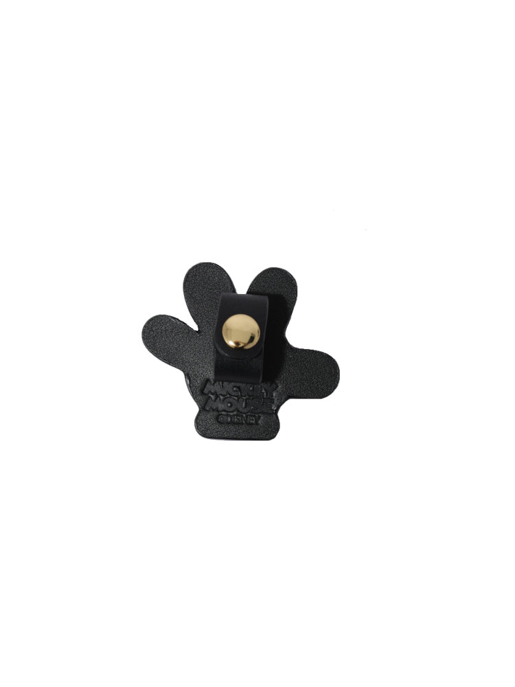 Mickey Mouse Palm Leather Bag Charm