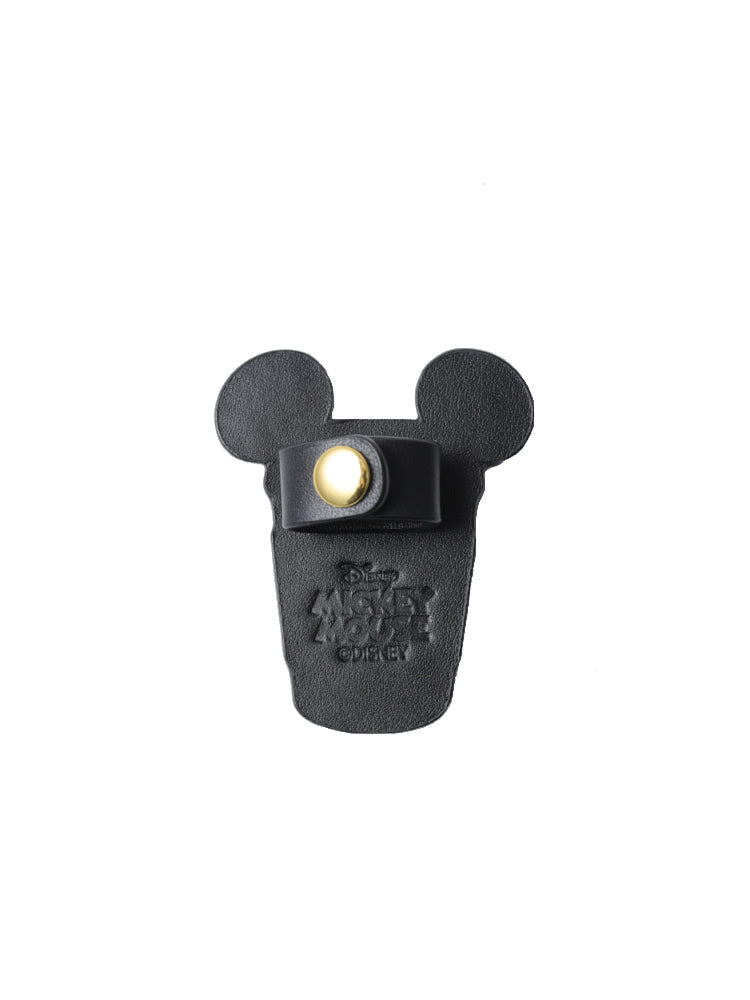 Mickey Mouse Cup Leather Bag Charm