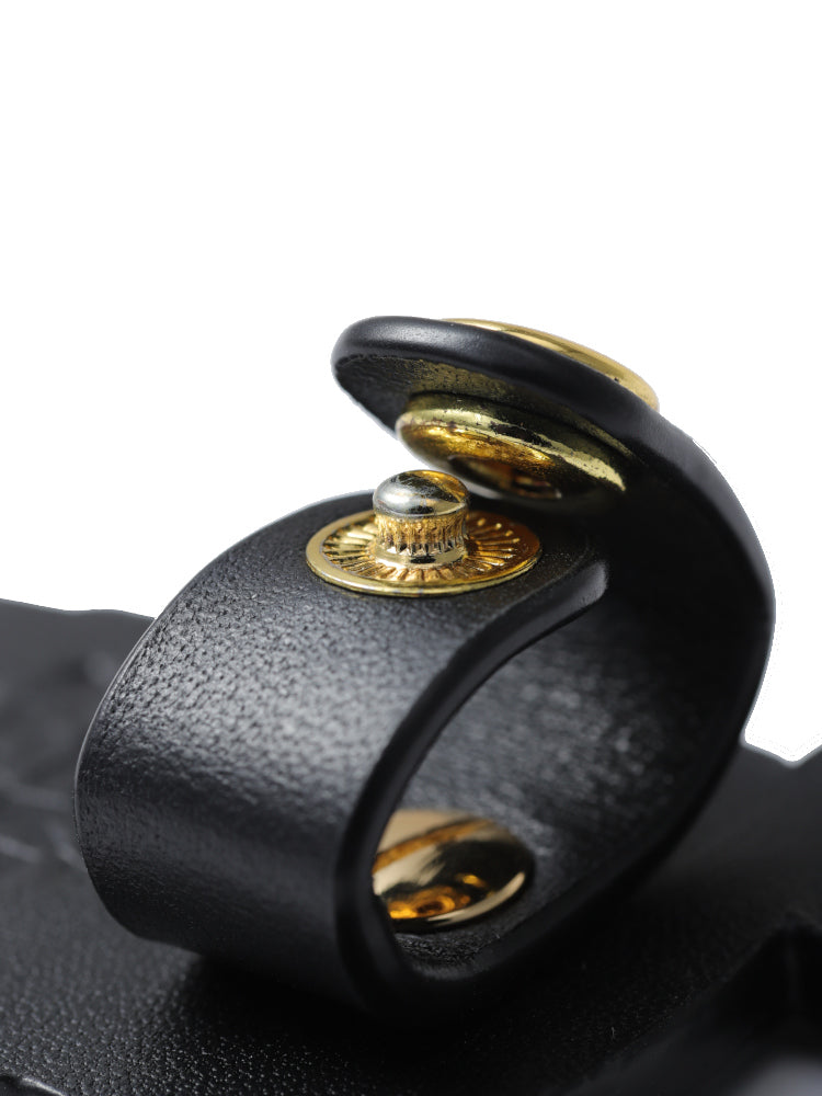 Mickey Mouse Cup Leather Bag Charm