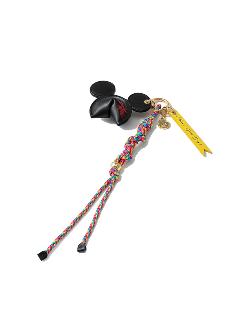 Mickey Mouse PVC with Leather Pendant