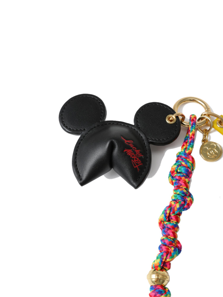 Mickey Mouse PVC with Leather Pendant