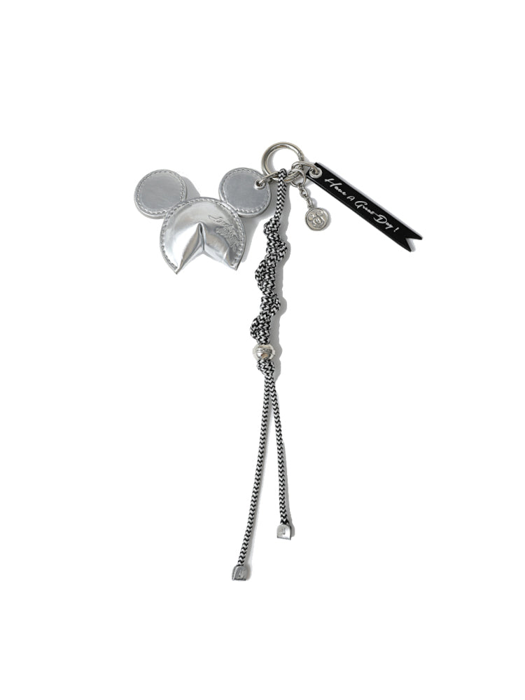 Mickey Mouse PVC with Leather Pendant