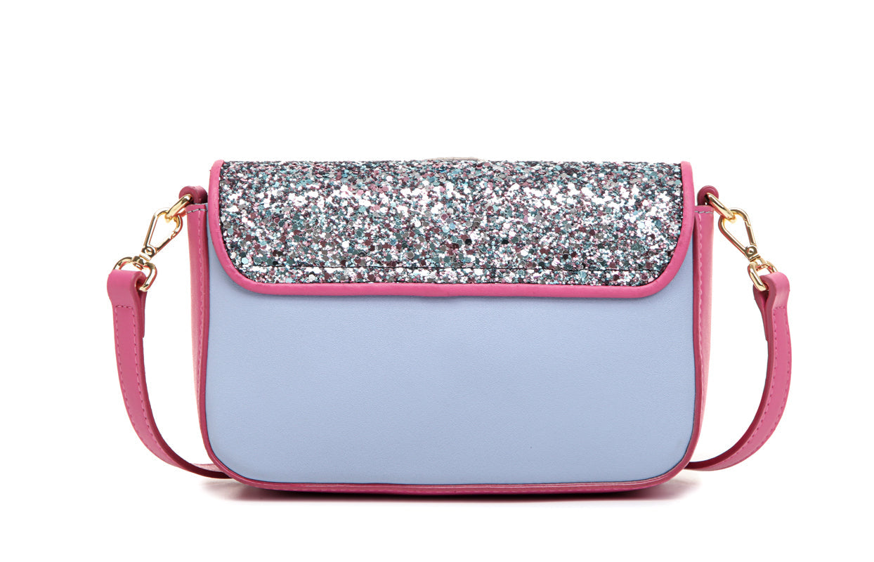 Little Mons Jacquard with Leather Crossbody & Shoulder Handbag
