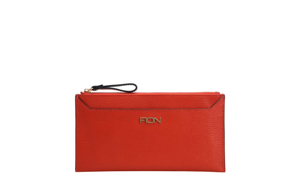 New Goat Leather Clutch