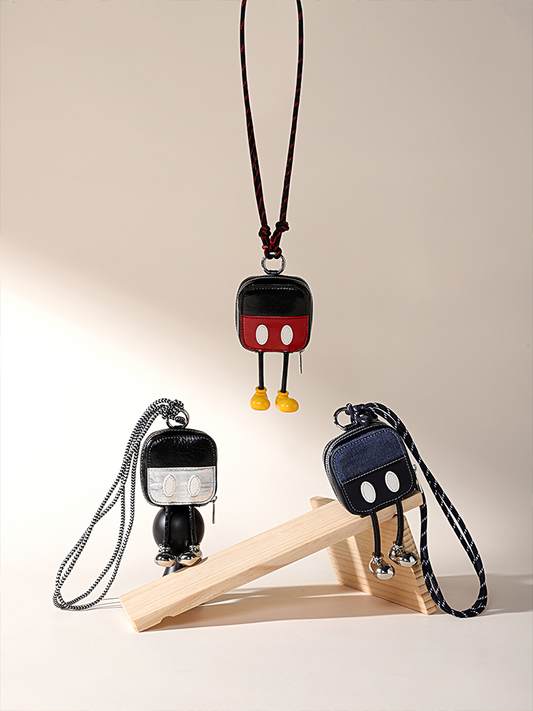 Mickey Mouse Classic Leather Nano Bag
