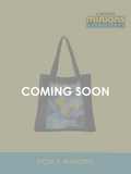 Minions & Monsters Black Canvas Bag