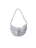 Moonlight Jacquard with Cow Leather Crossbody & Shoulder Bag