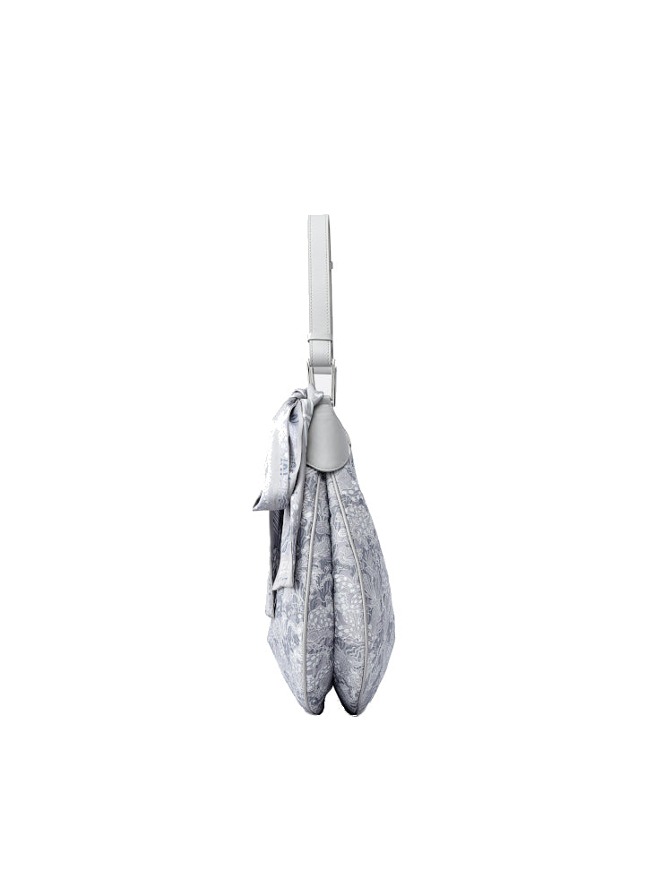 Moonlight Jacquard with Cow Leather Crossbody & Shoulder Bag