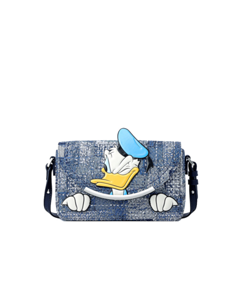 Donald Duck Jacquard Crossbody & Shoulder Bag