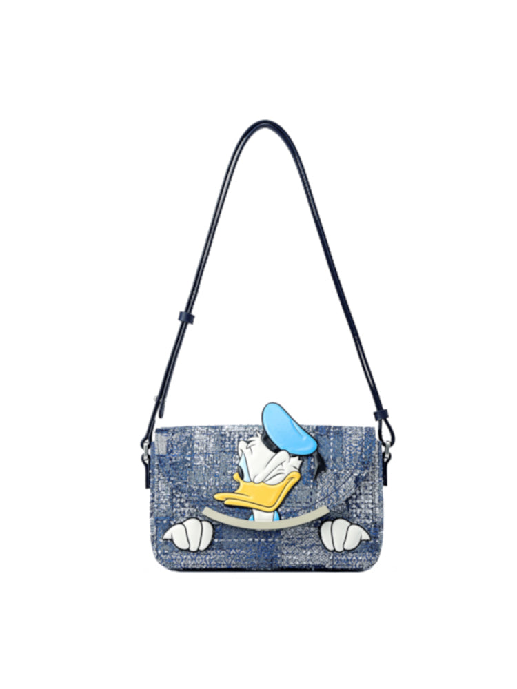 Donald Duck Jacquard Crossbody & Shoulder Bag