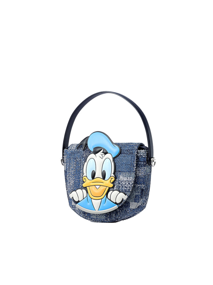 Donald Duck Jacquard Saddle Bag