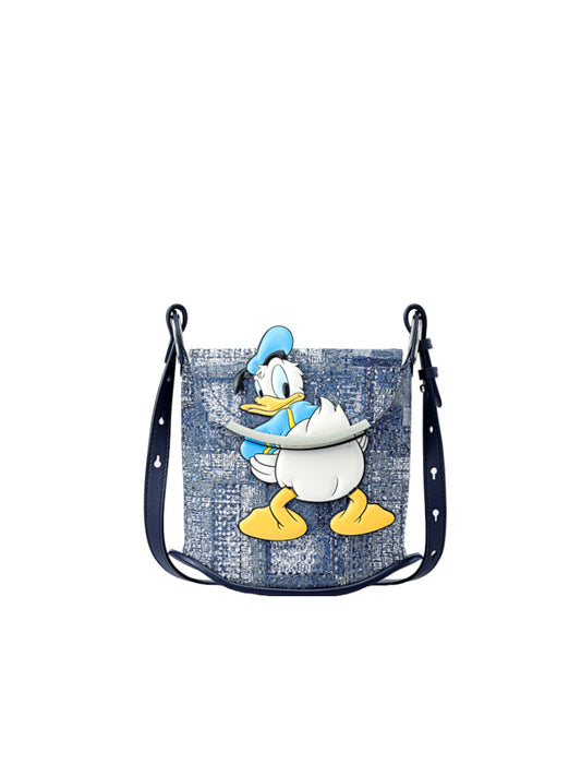Donald Duck Jacquard Square Crossbody & Shoulder Bag