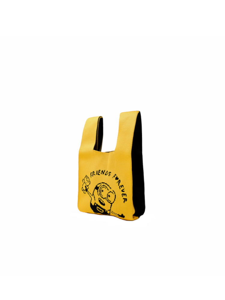 Minions Knit Fabric Bag