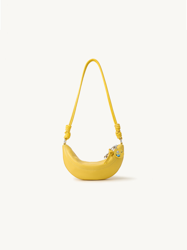 (Limited Stock) Minions Tim Leather Banana Bag