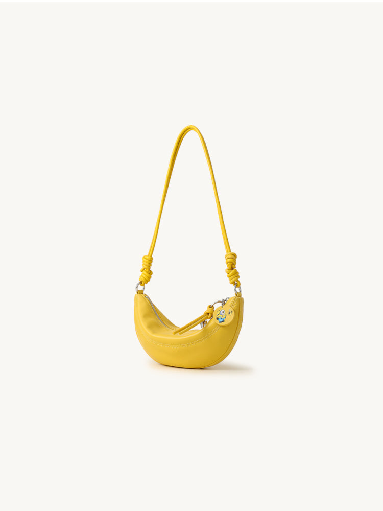 (Limited Stock) Minions Tim Leather Banana Bag