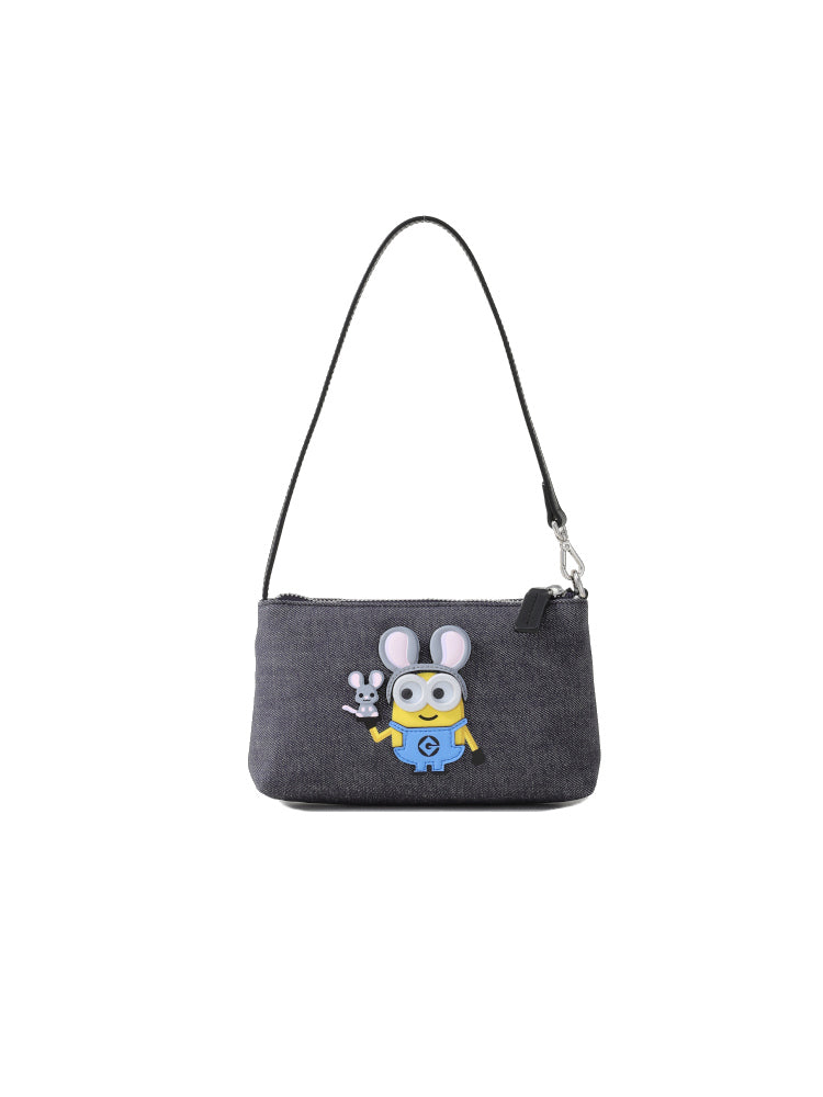 (New Arrival) Minions Zodiac Fabric Crossbody & Shoulder Bag