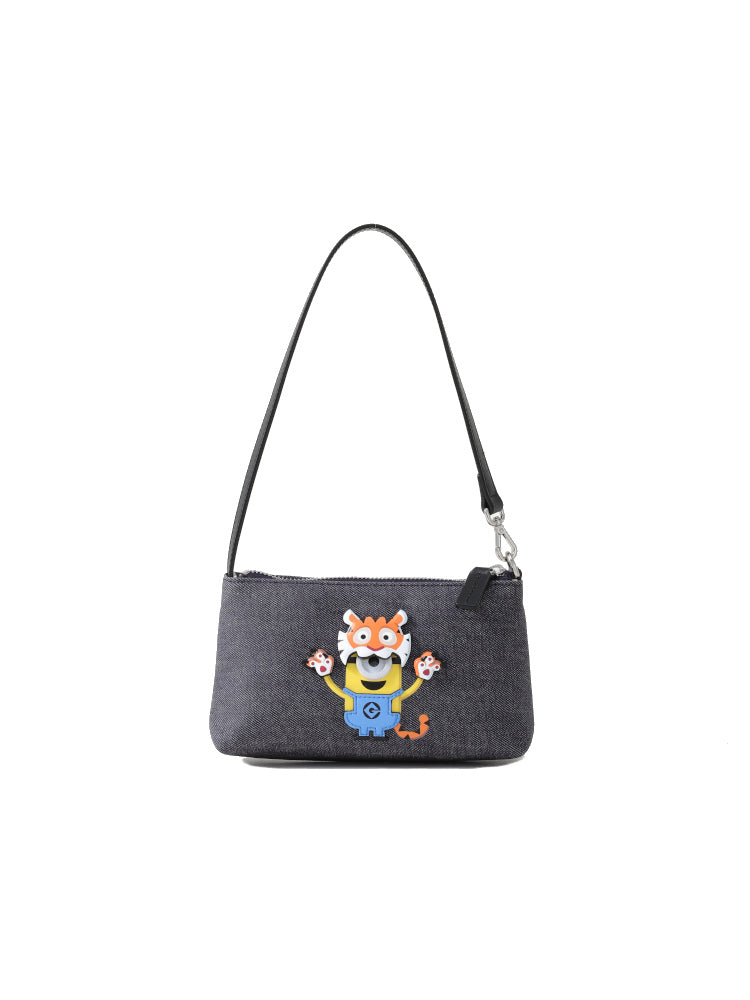 (New Arrival) Minions Zodiac Fabric Crossbody & Shoulder Bag