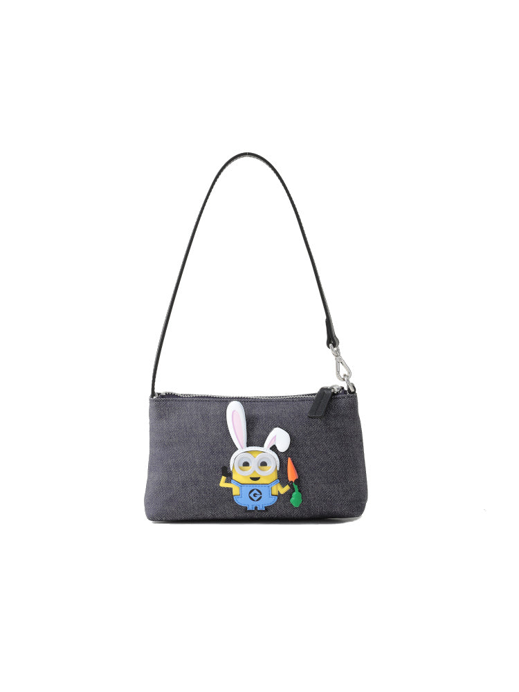 (New Arrival) Minions Zodiac Fabric Crossbody & Shoulder Bag
