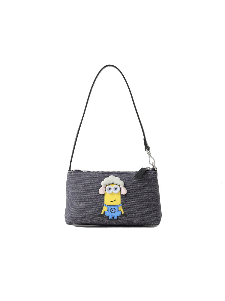 (New Arrival) Minions Zodiac Fabric Crossbody & Shoulder Bag