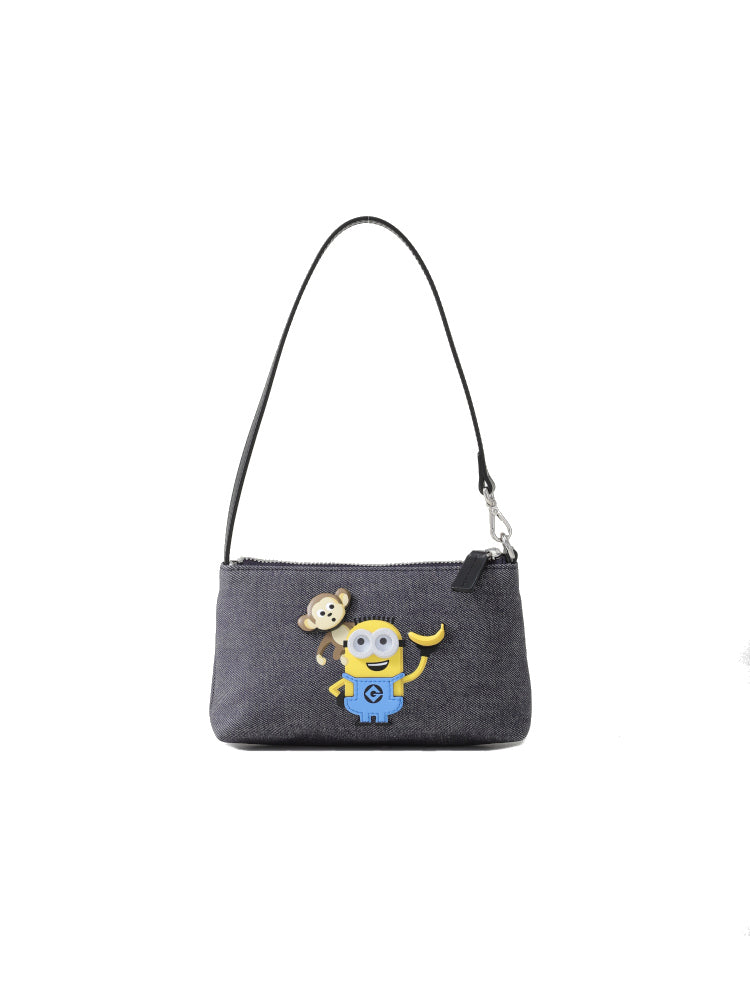 (New Arrival) Minions Zodiac Fabric Crossbody & Shoulder Bag
