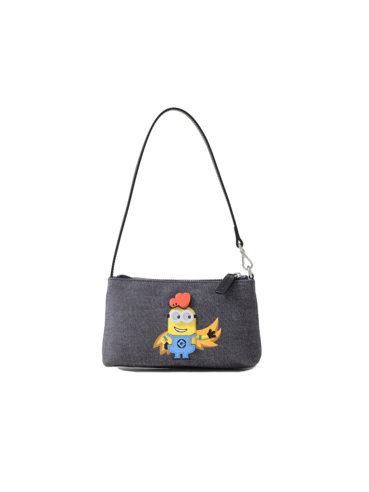 (New Arrival) Minions Zodiac Fabric Crossbody & Shoulder Bag
