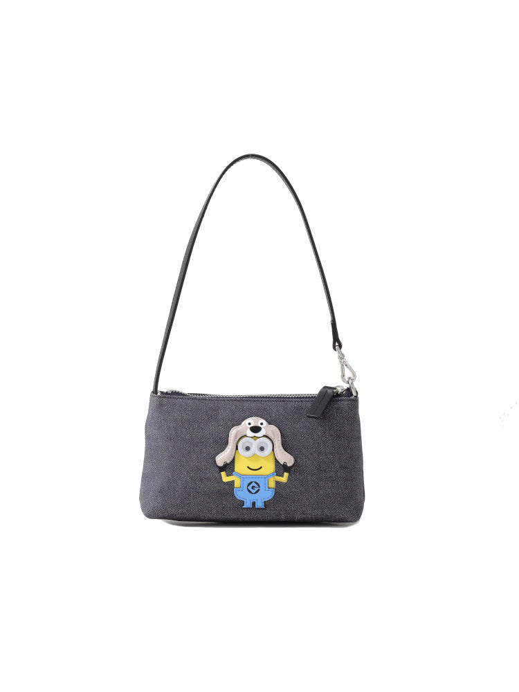 (New Arrival) Minions Zodiac Fabric Crossbody & Shoulder Bag