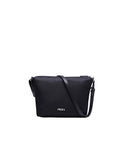 Nylon with Leather Shoulder Bag
