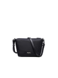 Nylon with Leather Shoulder Bag