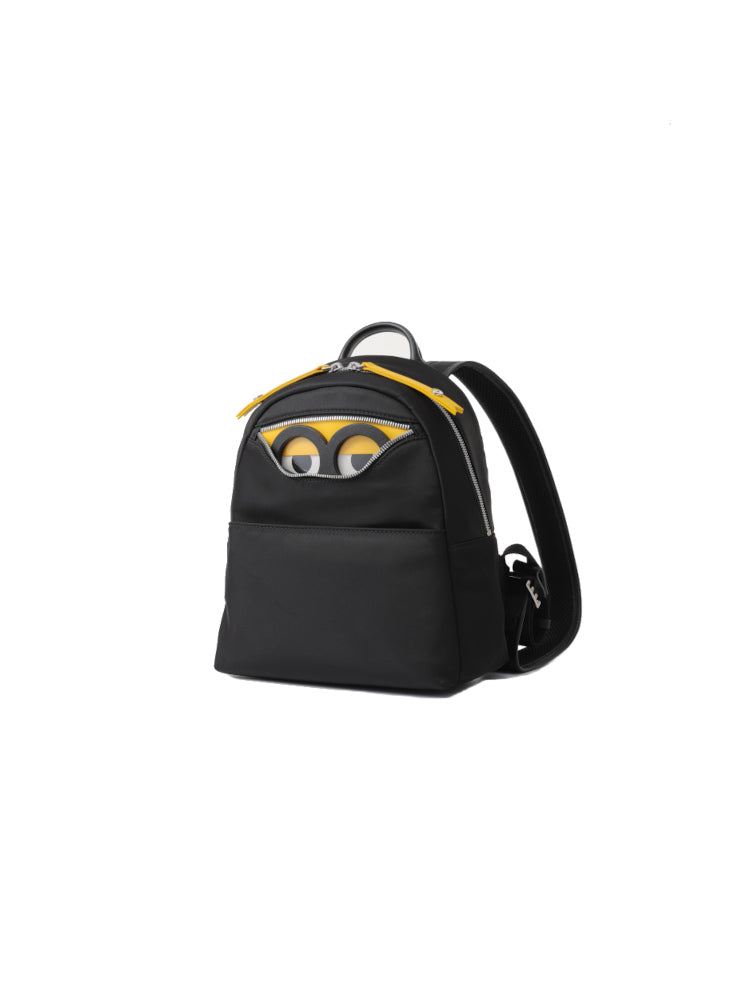 Minions Jacquard with Leather Backpack