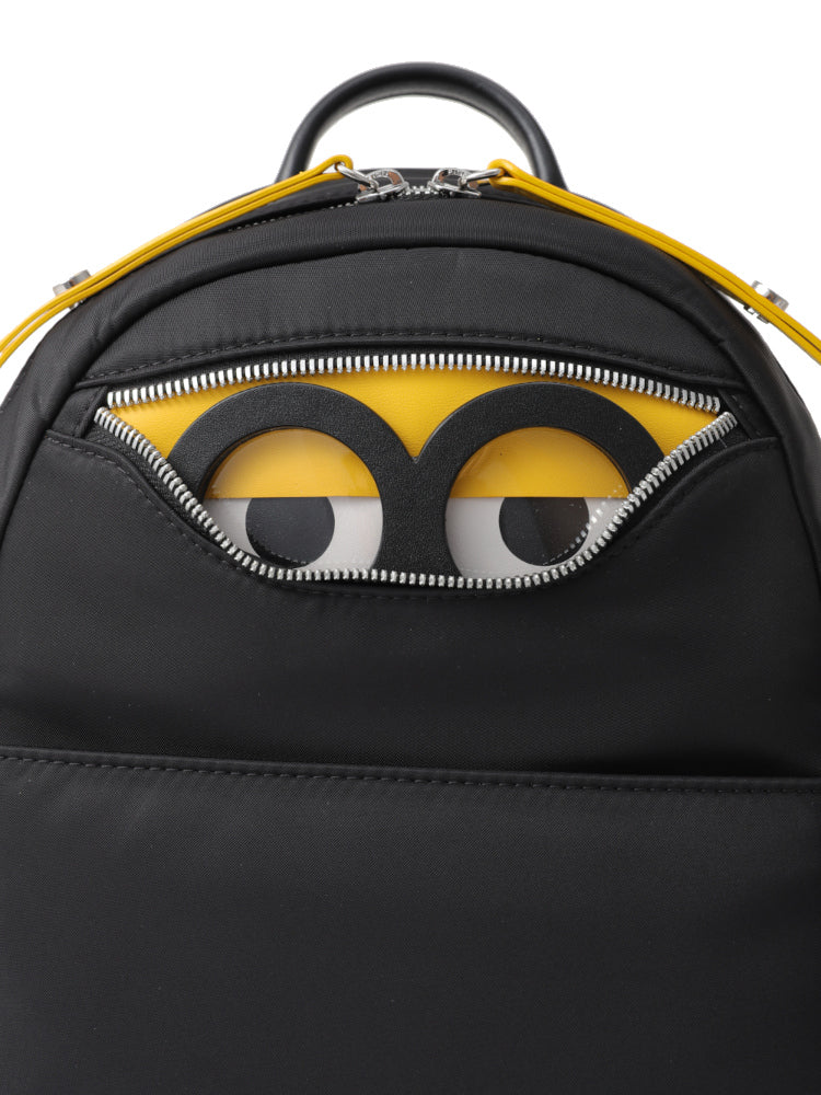 Minions Jacquard with Leather Backpack