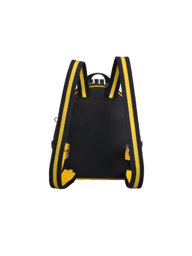 Minions Jacquard with Leather Backpack