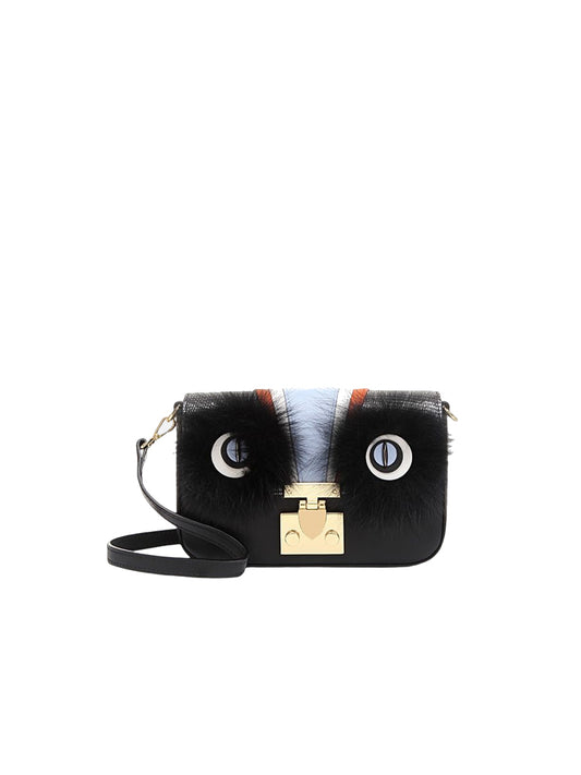 Little Mons Leather Crossbody & Shoulder Handbag