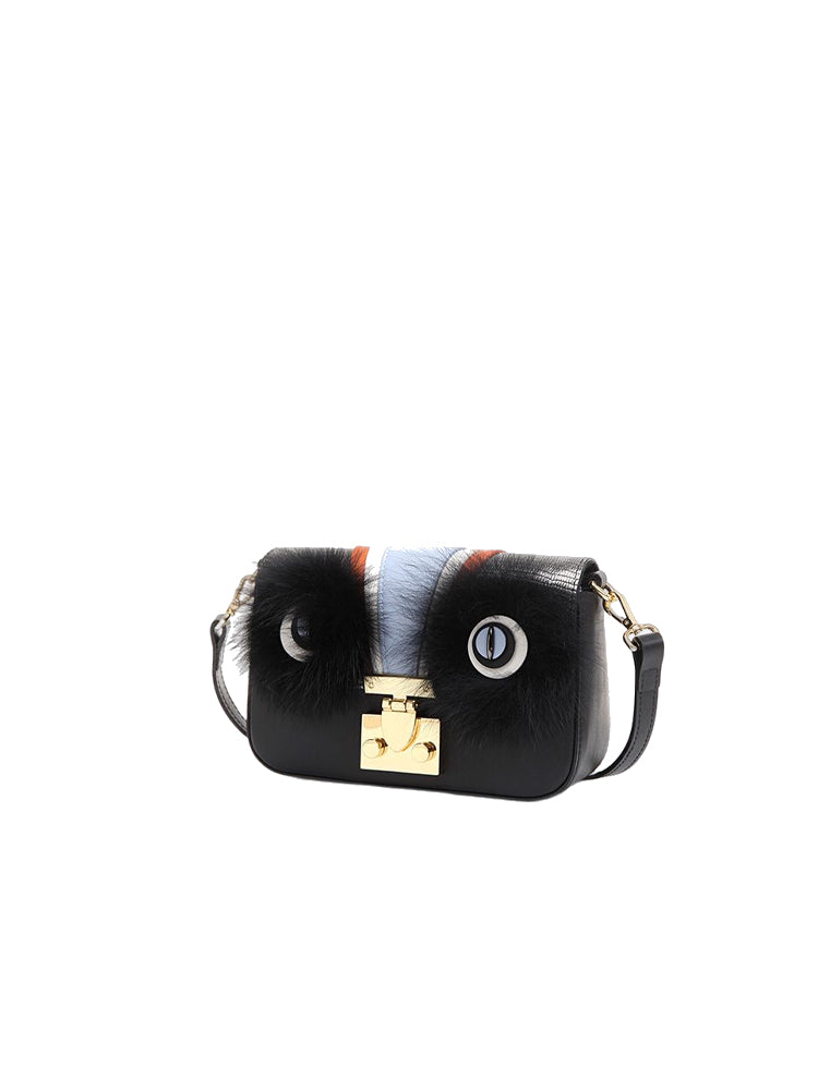 Little Mons Leather Crossbody & Shoulder Handbag